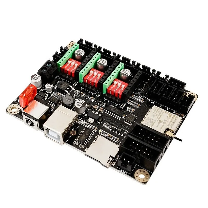 Плата контроллера DLC32 32-бит для ESP32 с Wi-Fi и автономным управлением для 3D-принтеров, лазерных гравировальных и режущих станков