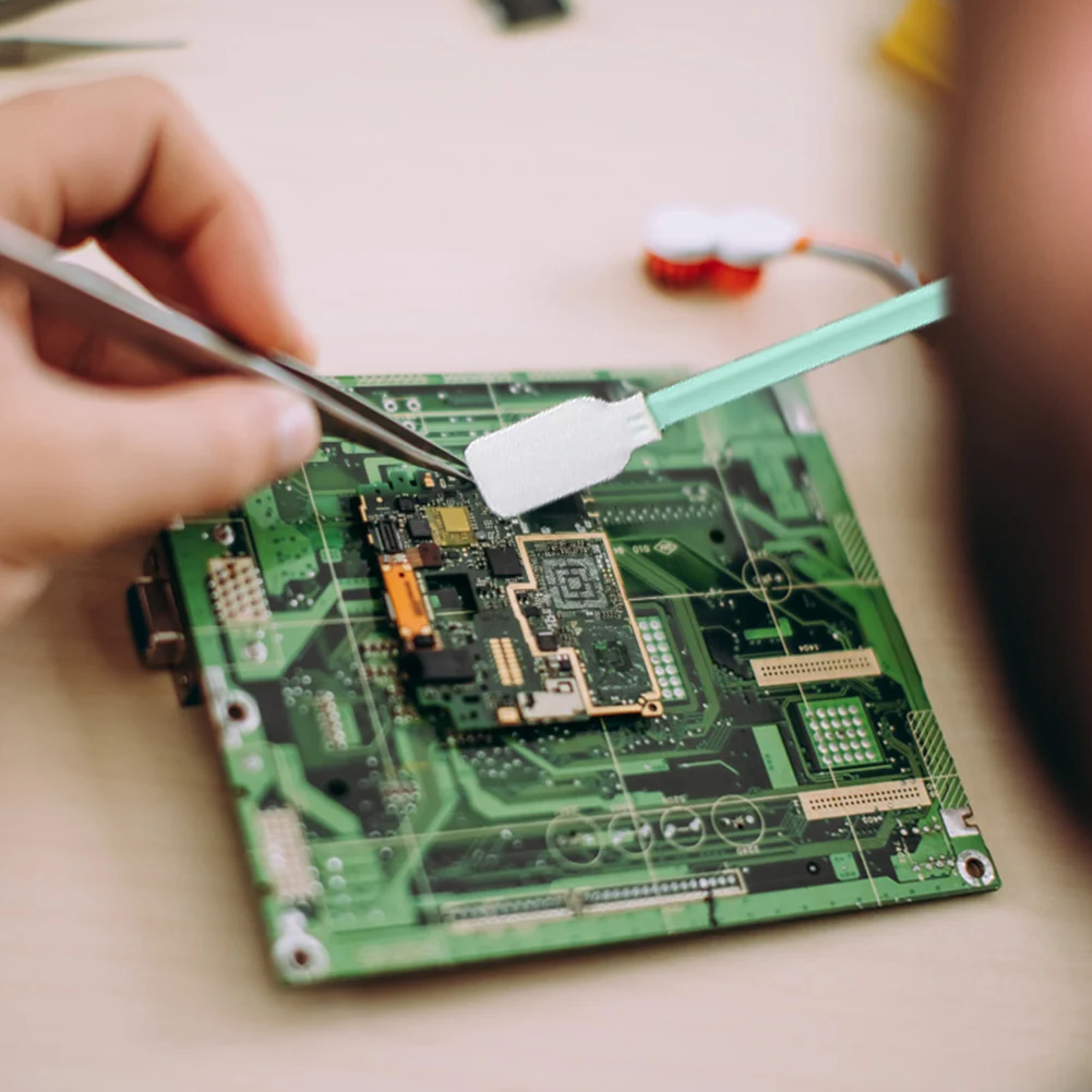 50 шт./1 упаковка, антистатические салфетки для лазерной фокусировки