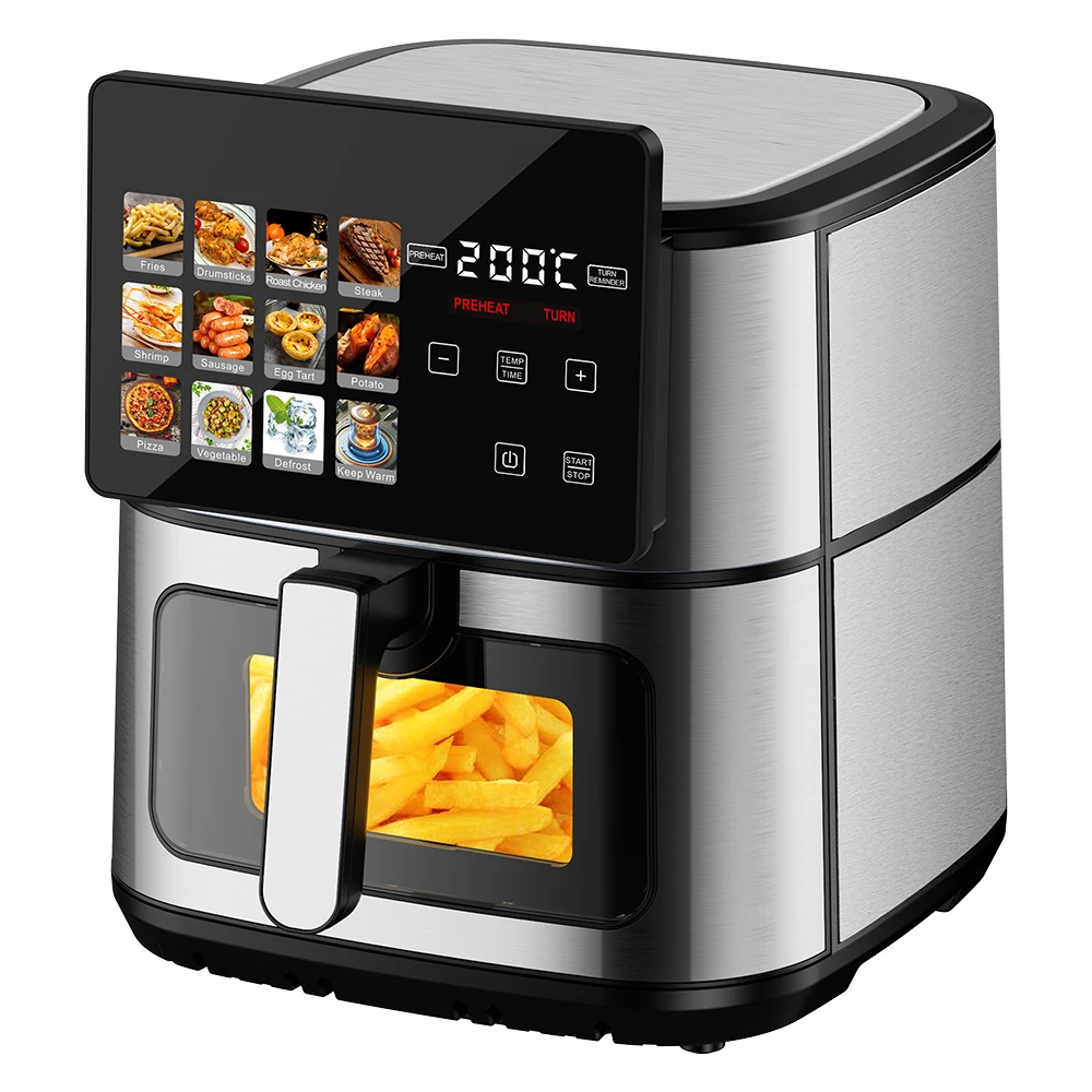 8LTouch control air fryer, household electric oven air fryer