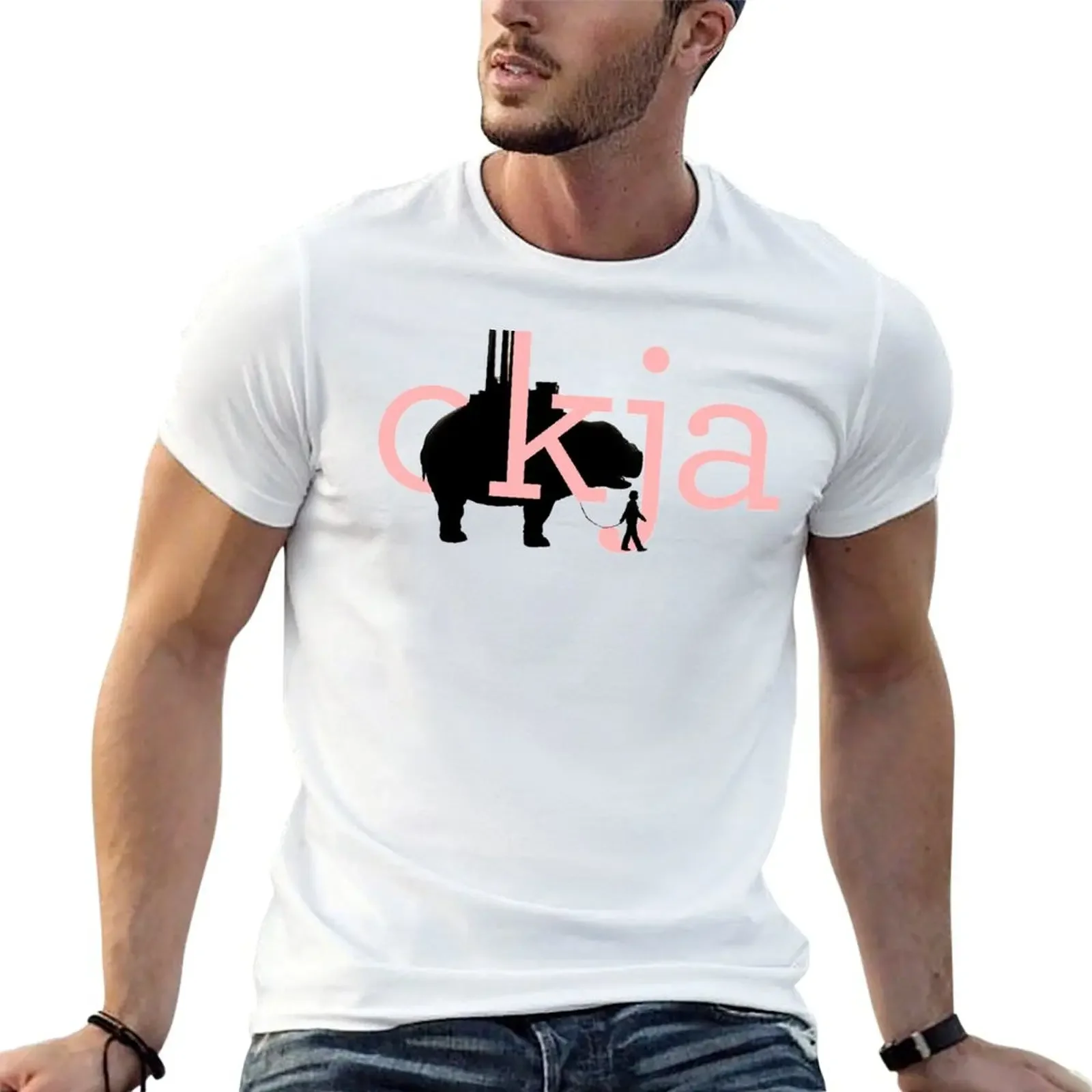 

OKJA T-Shirt plus size clothes heavyweights outfits for men