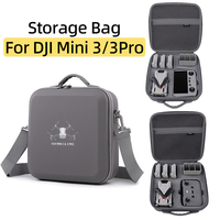 For DJI Mini 3/3 PRO Drone RC-N1/RC Remote Controller Single Shoulder Storage Bag Handbag Carrying Case Protector Box Accessory