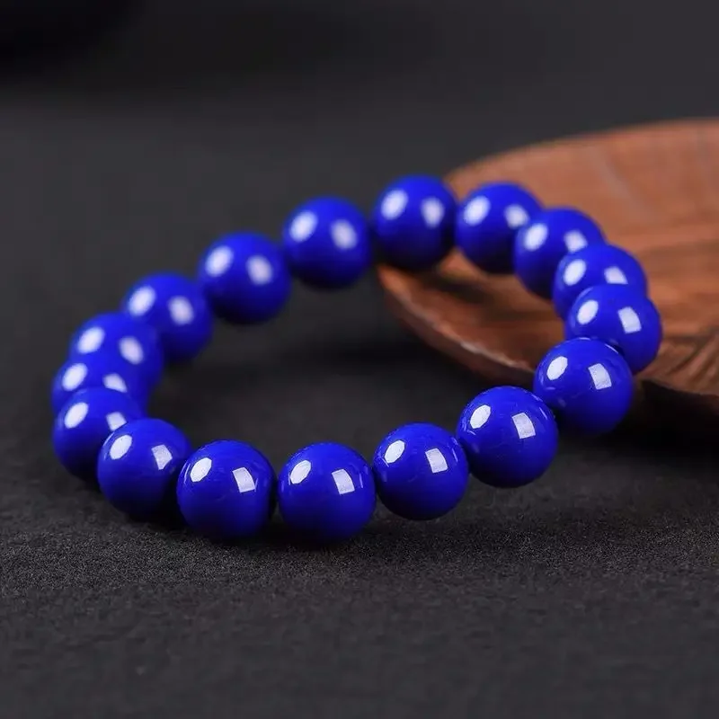 

UMQ 7a Collection Grade Raw Ore Lapis Lazuli Single-Wrap Bracelet 108 Pcs Diwangqing Men and Women's Prayer Beads