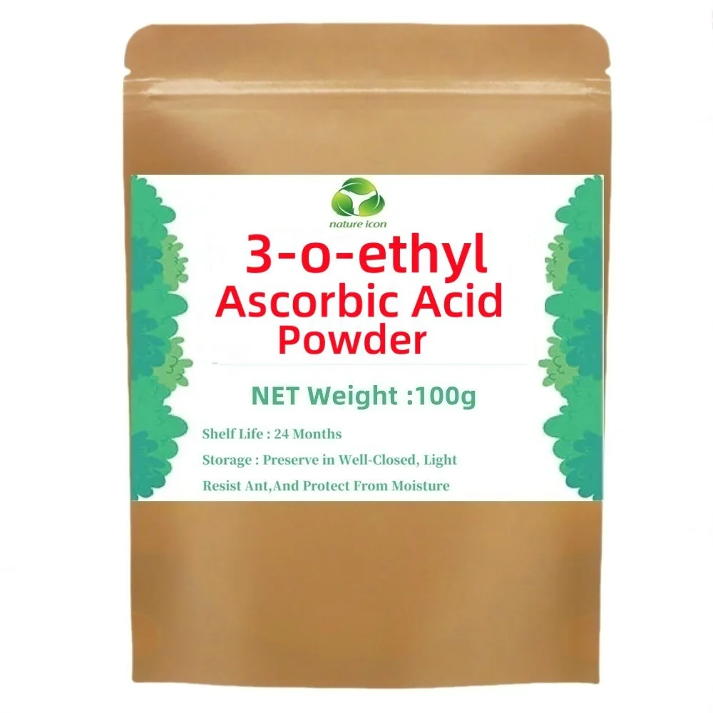 50-1000g 3-o-ethyl Ascorbic Acid Powder For Skin Whitening Cosmetics Material Brightening Skin