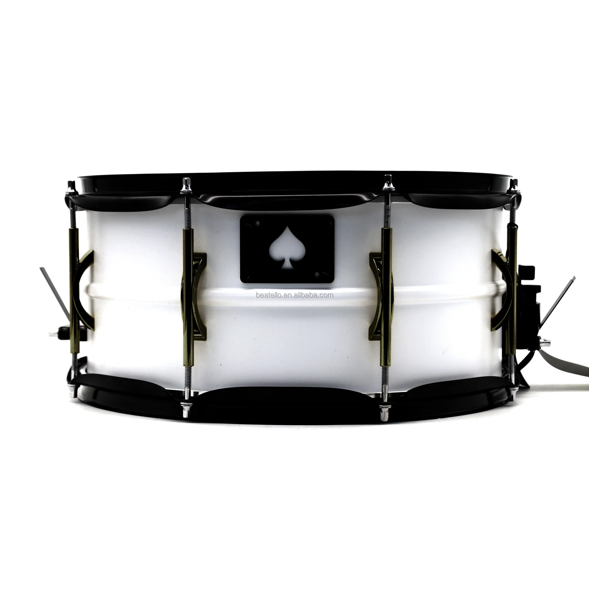 

Metal Drum Shell Snare Deum ACE 14 Inch X6" Snare Drum Stainless Steel Chamber Professional Musical Instrument Drum Set