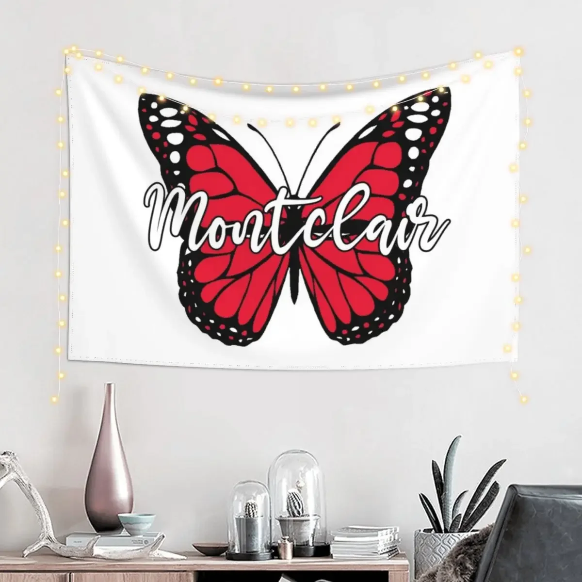 Montclair Butterfly Tapestry Aesthetic Room Decoration Aesthetic Room Decor Korean Mushroom Tapestry