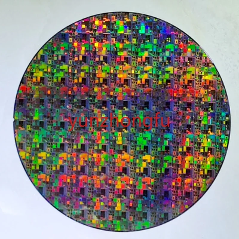 Circuit Chip Semiconductor Wafer Teaching Test New Silicon 12 Inch 8 6 CPU Lithography