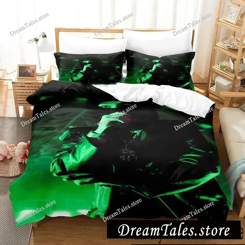 Hiphop Rapper Yeat Sheets Quilt Covers Bedding Dormitory Sheets Bedding Set Soft Warm Bedding Set Home Textileextile Luxury Gift