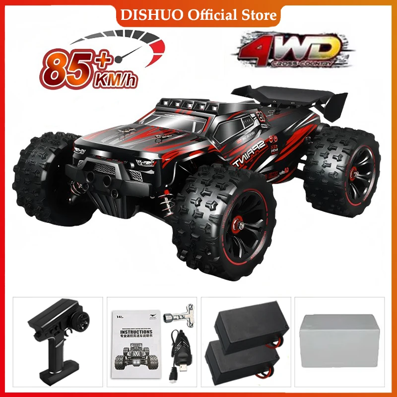 TSRC 1:16 85KM/H Super Brushless 50KM/H Brushed RC Car 4x4 Off Road Remote Control High Speed Drift Racing Truck Toy Kids Adults