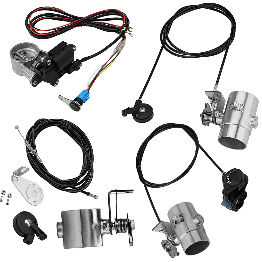 Durable Motorcycle Exhaust Pipe System Locomotive Sound with Gear adjustment switQK slip on 51mm the second generation