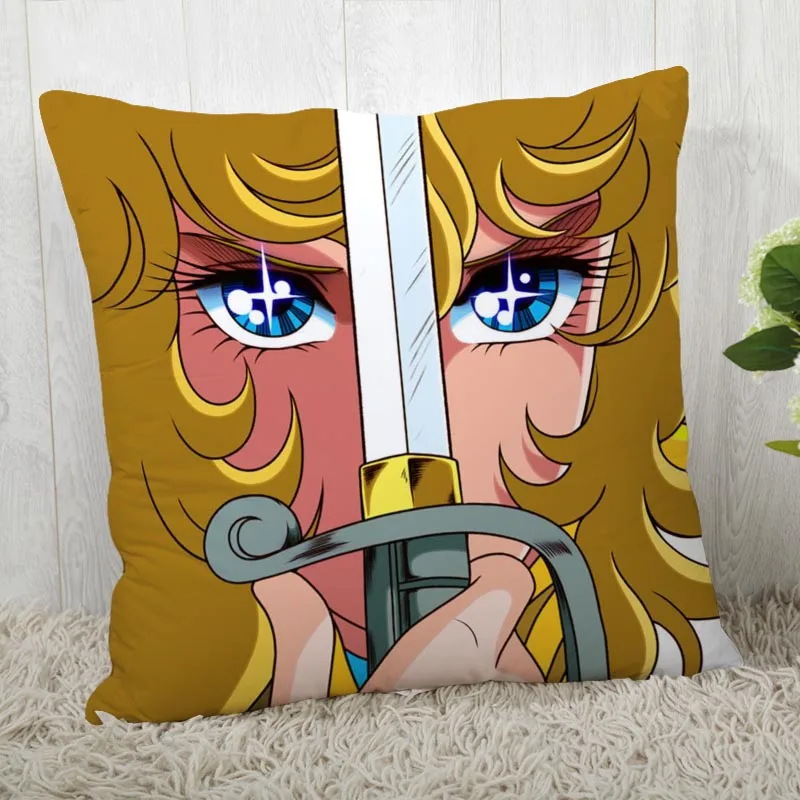 The Rose of Versailles Pillow Cover Customize Pillowcase Modern Home Decorative Pillow Case For Living Room 40X40cm45X45cm