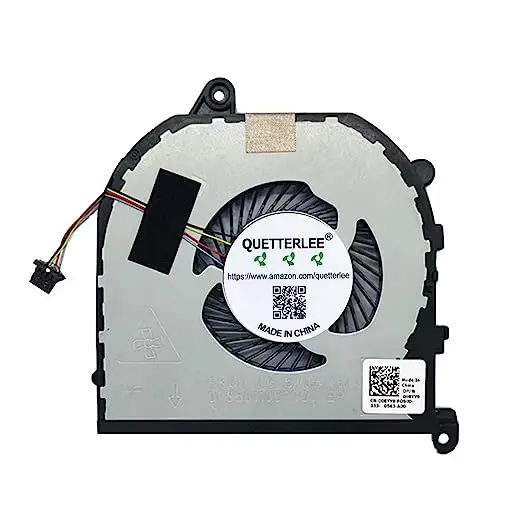 

Новый охлаждающий вентилятор для ноутбука CPU + графического процессора для Dell XPS 15 9570 7590 XPS15-9570 Precision 5540 5530 M5530 M5540 Series Fan