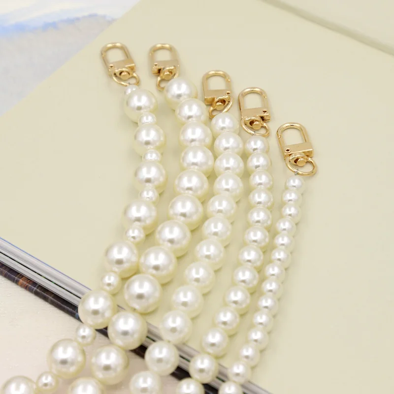 VONNOR High Quality Imitation Pearl Mobile Phone Chain Women Jewelry Lanyard Portable Bag Chain Phone Charm Pendant Strap