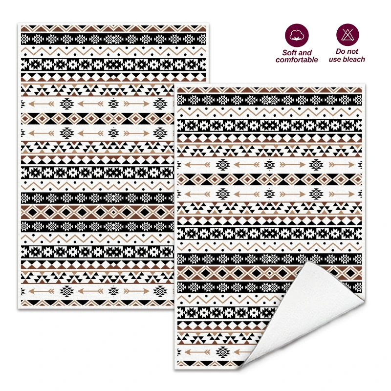 Kitchen Baking Necessities - 2 Buah, Handuk Dapur Motif Garis