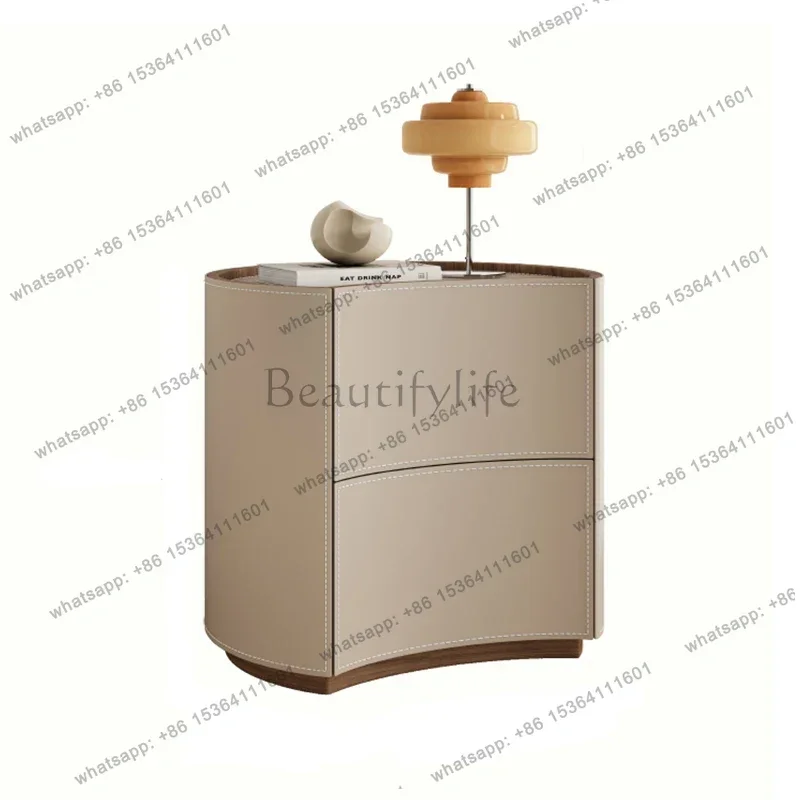 

Creative Aesthetic Bedside Table Luxury Minimalist Simple Style Nightstands Trendy Elegant Mesita De Noche Bedroom Furniture