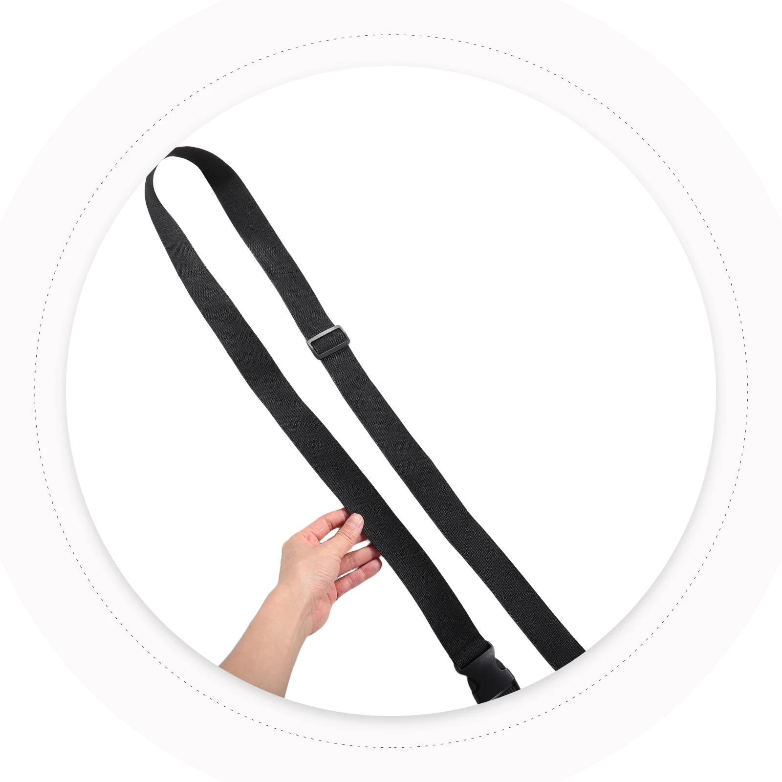 

4pcs Multi-Functional Adjustable Luggage Straps Yoga Mat Storage Strap Carry Belt For Suitcase Travel Outdoor Use Durable Pp
