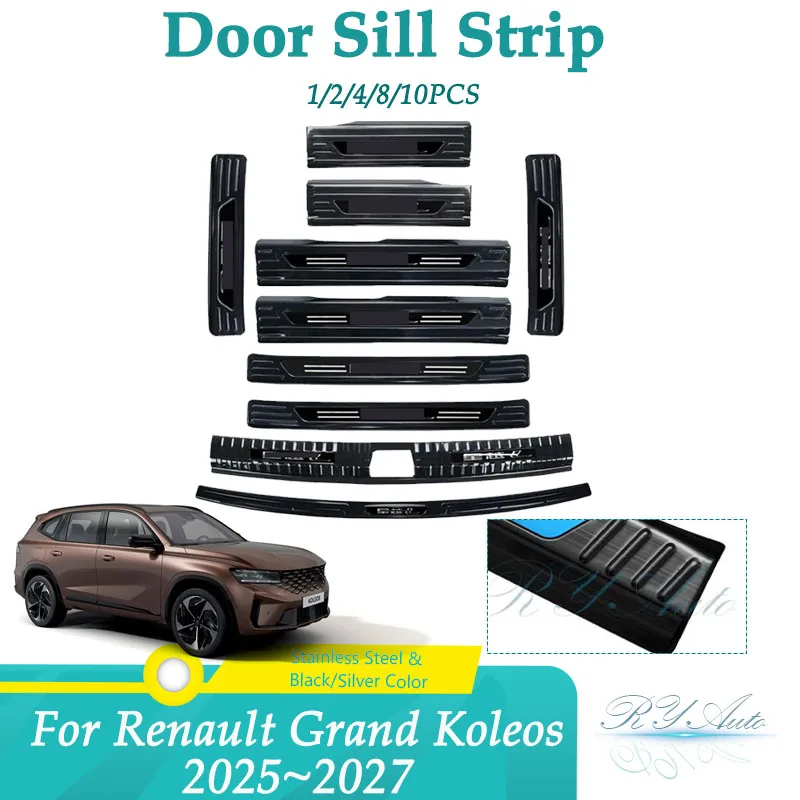 Tiras De Alféizar De Puerta De Coche Para Renault Grand Koleos Ar1 2025 2026 2027 Pasta Antiestampede Umbral Panel De Suelo Ttim Accesorios Para Automóviles — -46%, 44.33€ Coupon, from 49.99€ – 46% descuento – €49.99