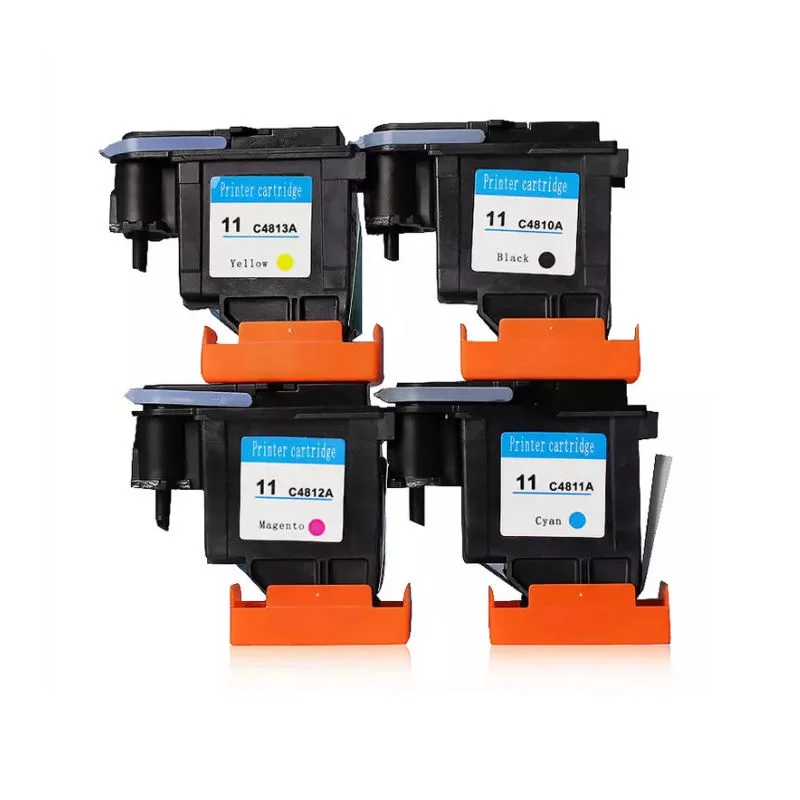 For HP 11 Printhead HP11 C4810A C4811A C4812A C4813A Printhead For HP 500 800 510 100 110 111 120 1000 1100 1200 Printer