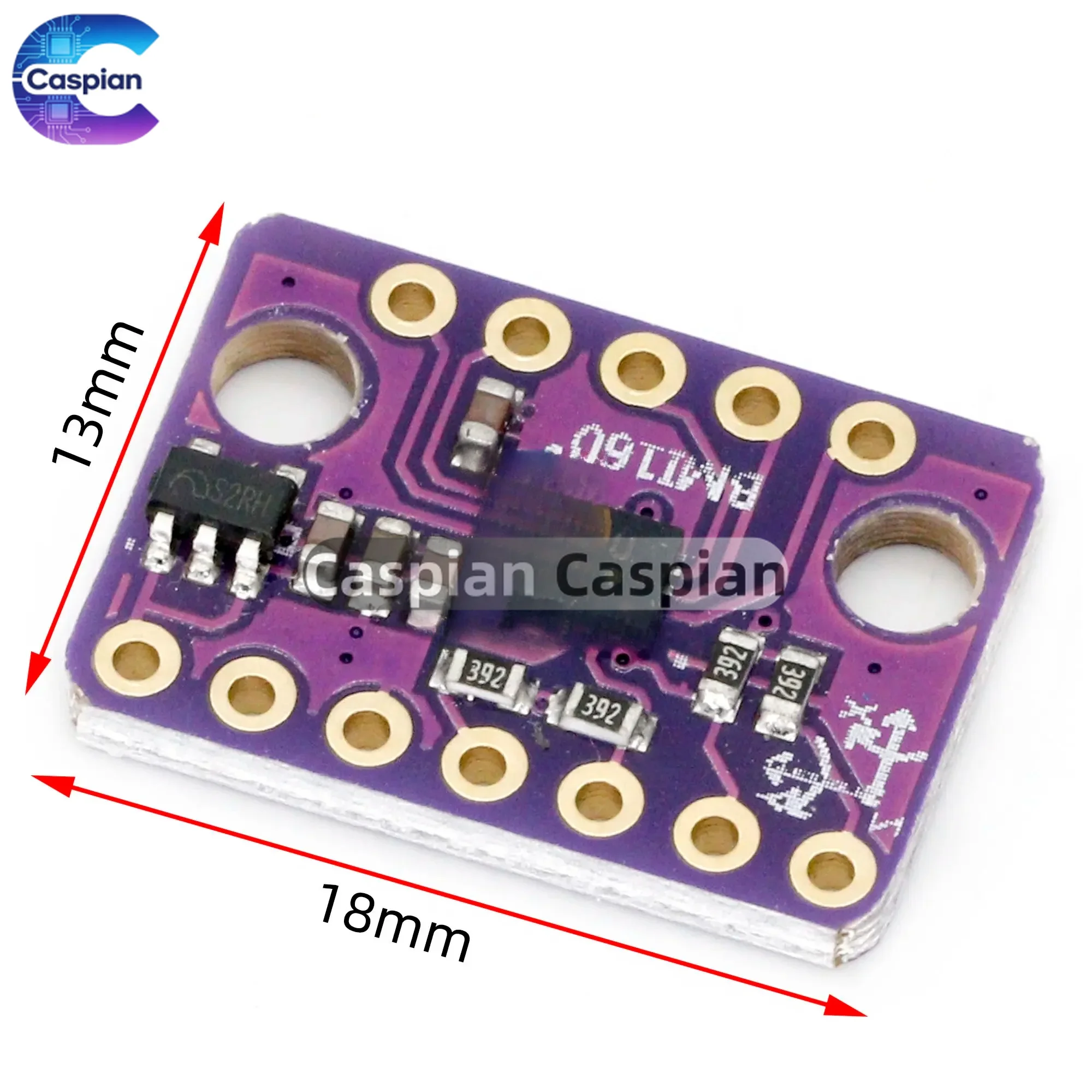 MH-ET LIVE BMI160 GY-BMI160 6DOF 6-axis Rate Gyro Gravity Accelerometer Sensor Module IIC I2C SPI Communication Protocol 3-5V