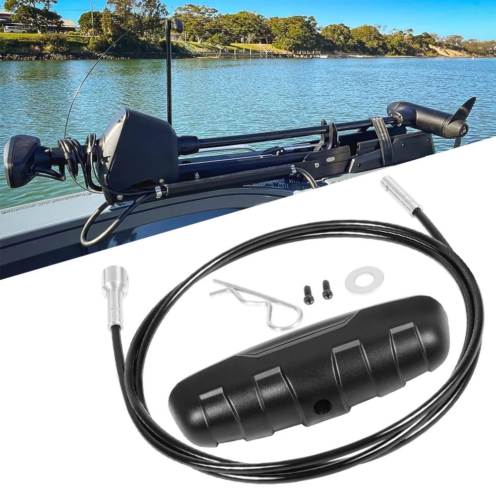 

010-12832-30 Heavy-Duty Trolling Motor Handle and Cable Replacement Kit for Garmin, Stainless Steel Lift and Release Cord