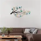 

Tree Leaf Metal Wall Art, Modern Luxury Metal Wall Nature Art Decor 3D Ginkgo