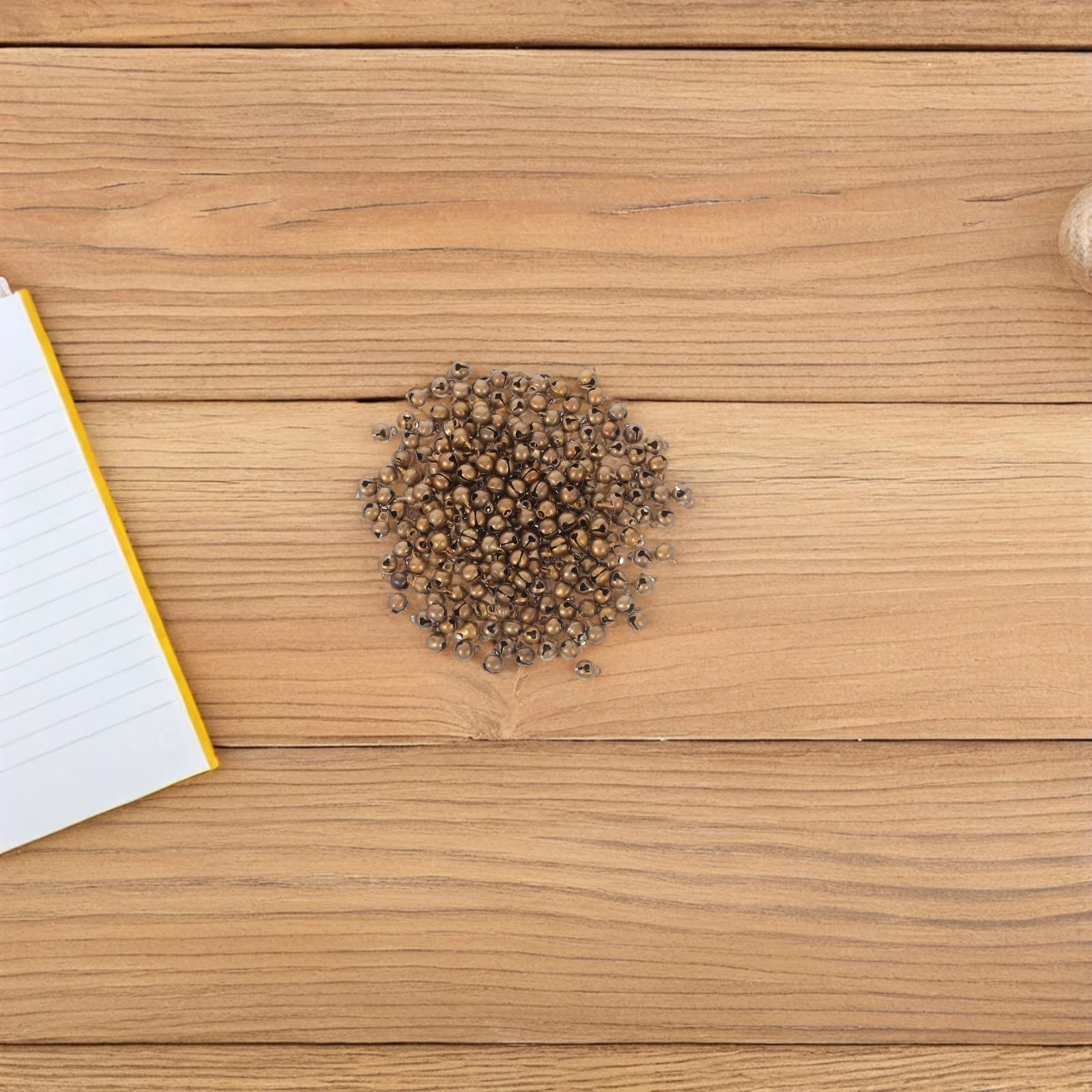 200 قطعة جرس برونزي صغير عتيق جرس جلجل صغير ريفي للحرف اليدوية السائبة دلاية مجوهرات خلخال قلادة أجراس صغيرة للحرف اليدوية #1