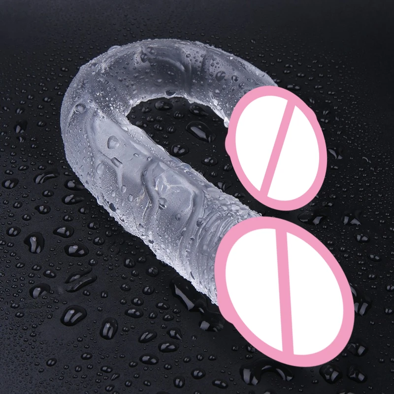 Długi podwójny penis Dildo Duży penis Dla dorosłych Dildo analne Wtyczki Ealistic Gay Zabawka dla kobiet Masturbator Cock Lesbian Goder Consolador 18