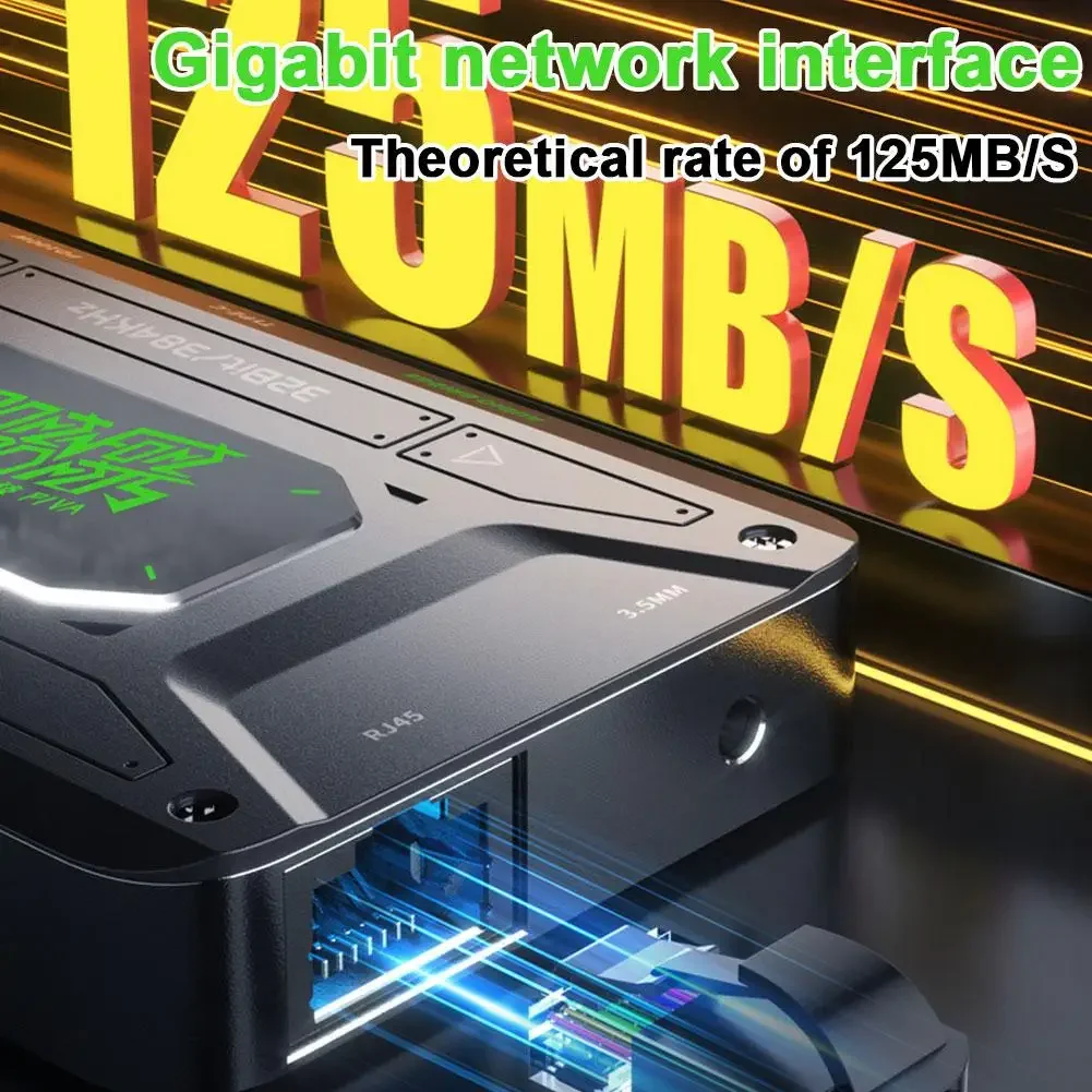 For Paiwei DS7/Pro Type-C Expansion Dock To HD Converter USB Splitter Adapter Universal Headphone Converter Tablet Data