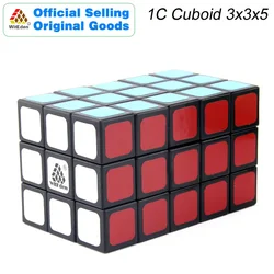 WitEden-cubo mágico cuboide 1C, 3x3x5, 1688, rompecabezas giratorio de 335 velocidades, juguetes educativos para niños