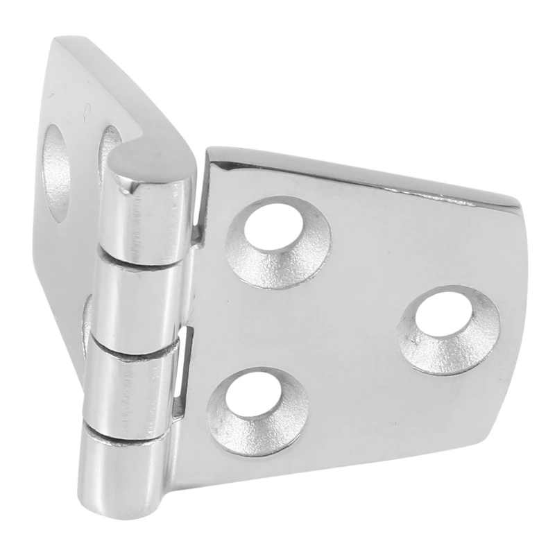 Marine 12 Pieces Stainless Steel Strap Hinge Door Hinge For Marine Boat Yacht 76 X 38 Mm Rafting Boating Accessories