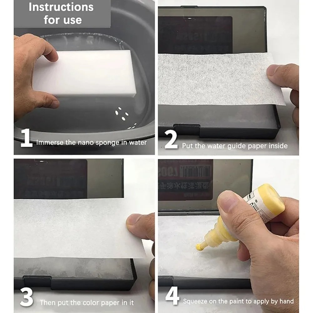 Portable Wet Palette Practical for Miniature Painting and Acrylic Paints Painting Box Keep Your Paint Wet for Longer Durable