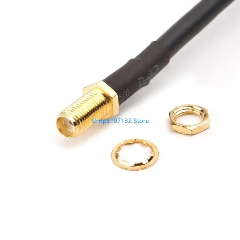 87HD SMA Female To UHF SO239 PL259 Female RG58 Pigtail Cable RF Coaxial Assembly Cabl