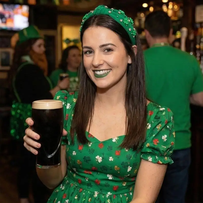 

652F Fashionable Hairband Knotted Headwear Headbands Photo Props Party Cosplay Costumes Dancing Party Accessories