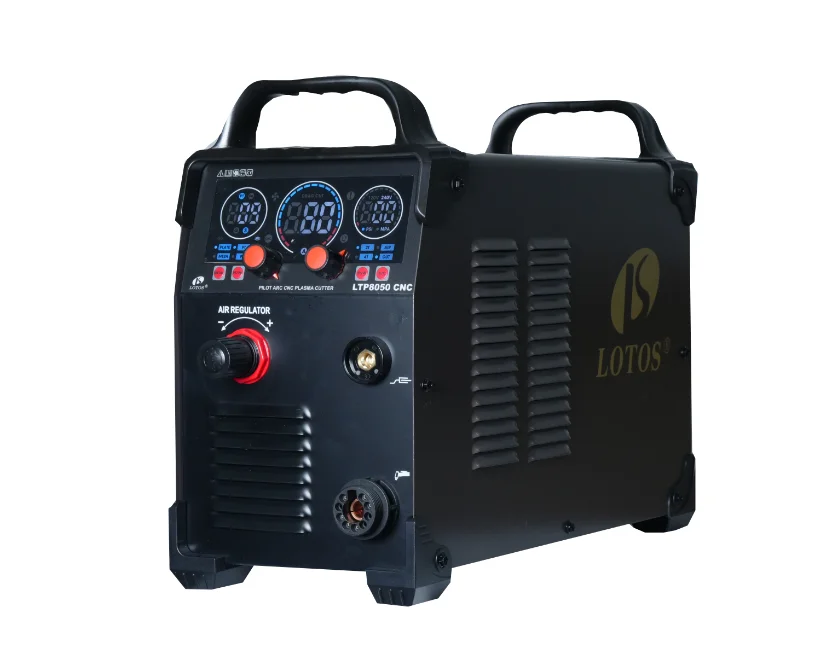 Lotos LTP8050 Factory Price Cnc Plasma Cutters 80 Amp 25 mm Single Phase Plasma Cnc Cutting Machine with Discount