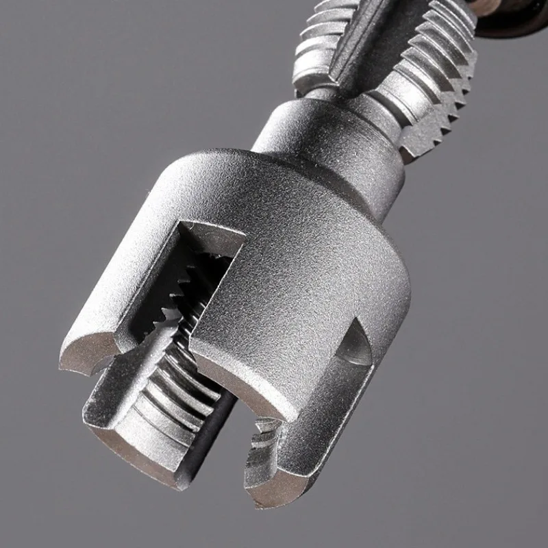 For 4\ 6 Points Universal, Electric Drill Tapping Tool, Suitable for Water Pipe Wire Opener