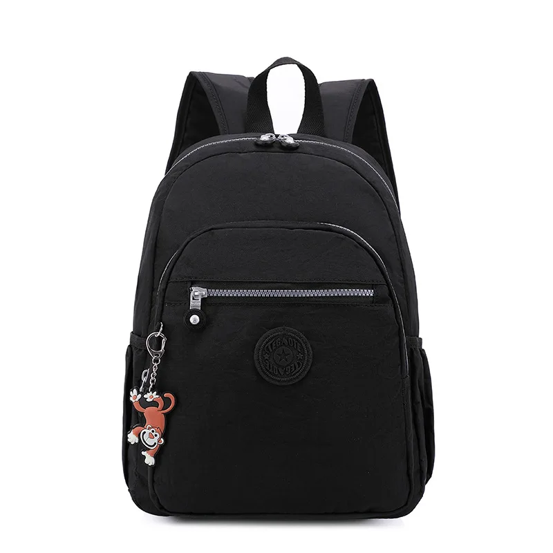 

Highend Lightweight New Black Grey Blue Purple Flower Fashion Casual A4 Girl Boy Men Women School Backpack Travel Bag M1318