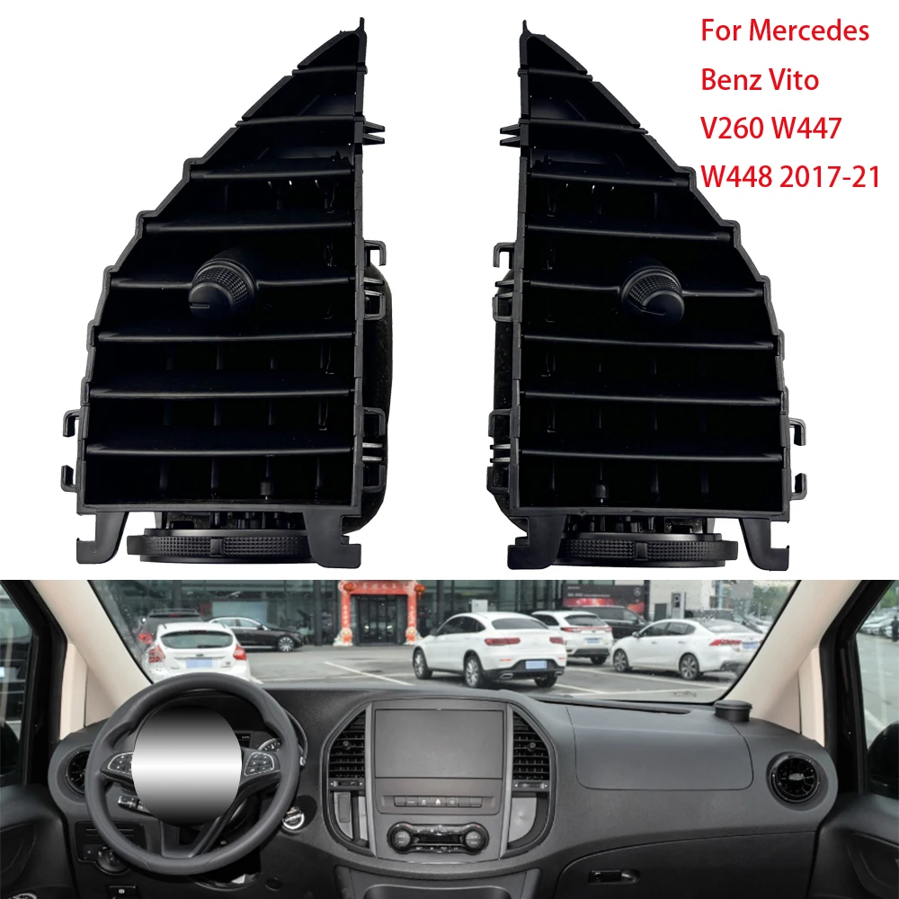 

Передняя приборная панель автомобиля, центральная решетка кондиционера, вентиляционное отверстие для Mercedes-Benz Vito V260 W447 W448 2015-On