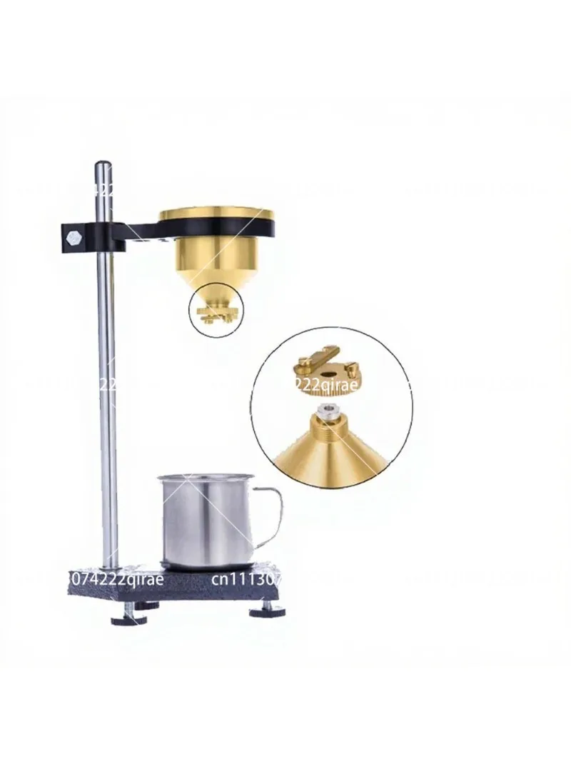 Desktop Viscosity Cup Lab T-4 Cup Viscometer Paint Flow Velocity Cup Coating Four Viscosity 100ML LND-1 For 30-100S Coating