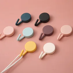 1/5Pcs  Self Adhesive Wall Hook Without Drilling Hanger Hooks Home Storage itchen Towel Hanger Hooks Home Storage Accessories