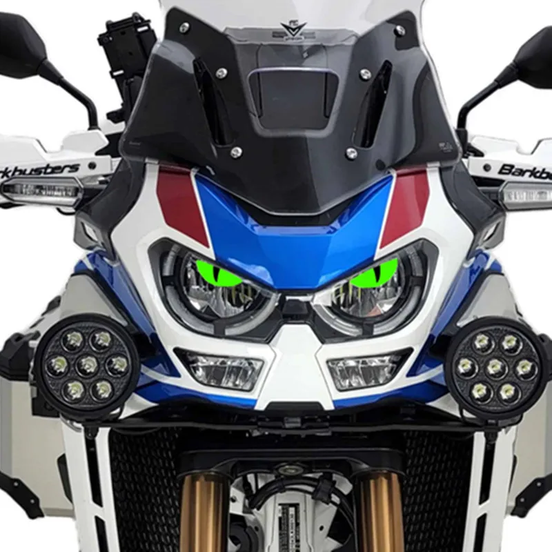 

For HONDA CRF1100L CRF1000L CRF 1100L 1000L Africa Twin Motorcycle Accessories Front Fairing Headlight Nighttime Sticker Guard