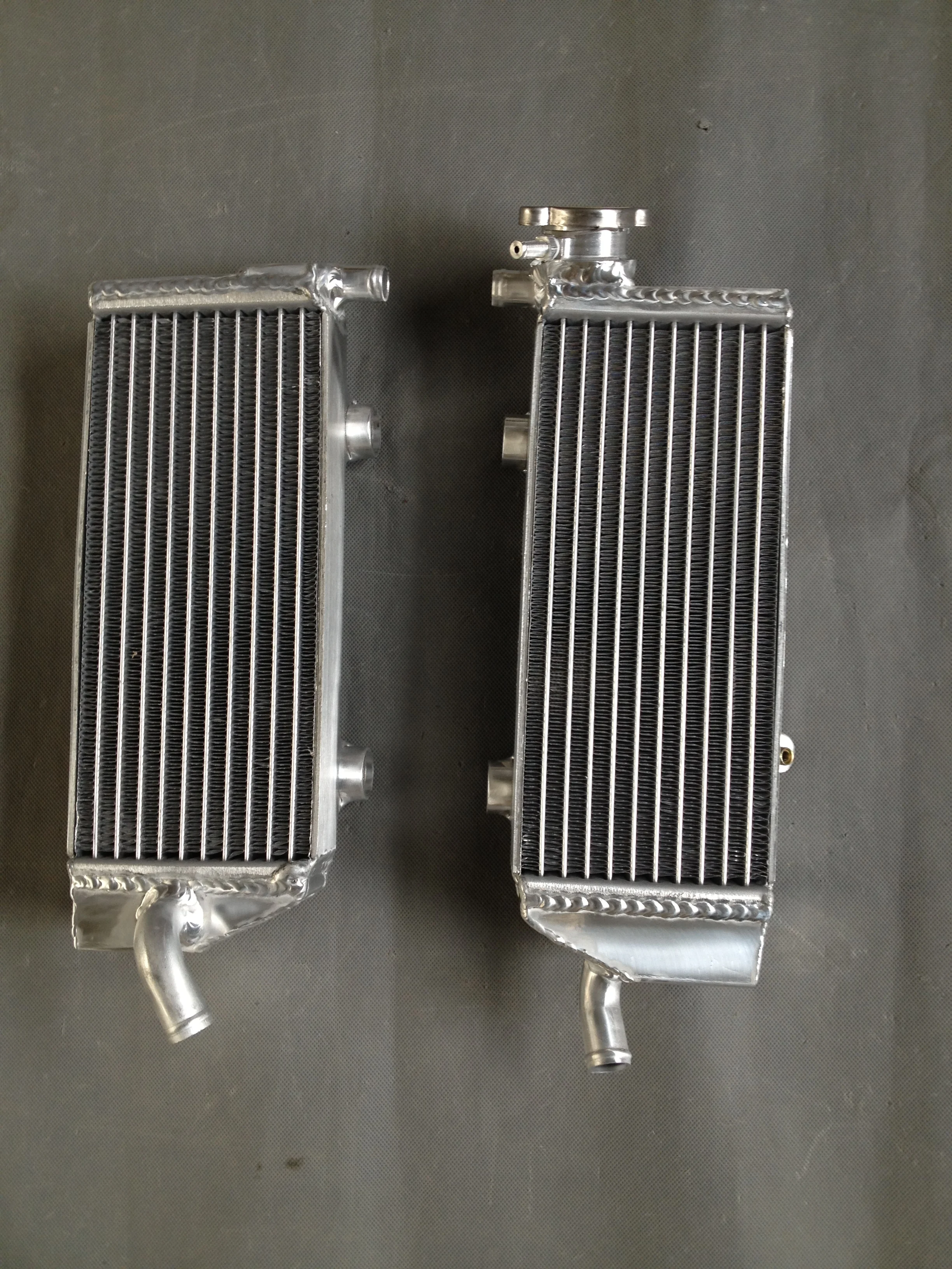 Aluminum Radiator For 2007-2010 250SXF 450SXF 505SXF 2007 2008 2009 2010