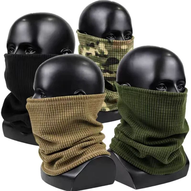 

Outdoor Hiking and Mountaineering L2 Grid Fleece Fleece Neck Mask