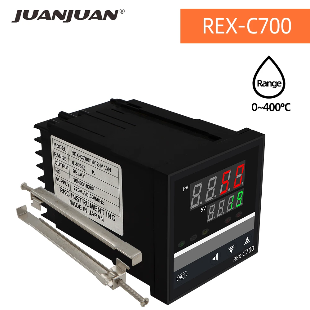 REX-C100/C700 Relay Digital PID Temperature Controller Thermostat Universal Input Output Instrument SSR Output K Thermocouple