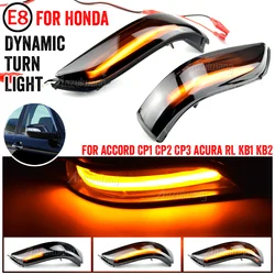 For Honda Accord CP1/CP2/CP3 2008-2013 Acura RL (KB1/2) 2006-2009 LED Dynamic Blinker Turn Signal Side Mirror Sequential Light