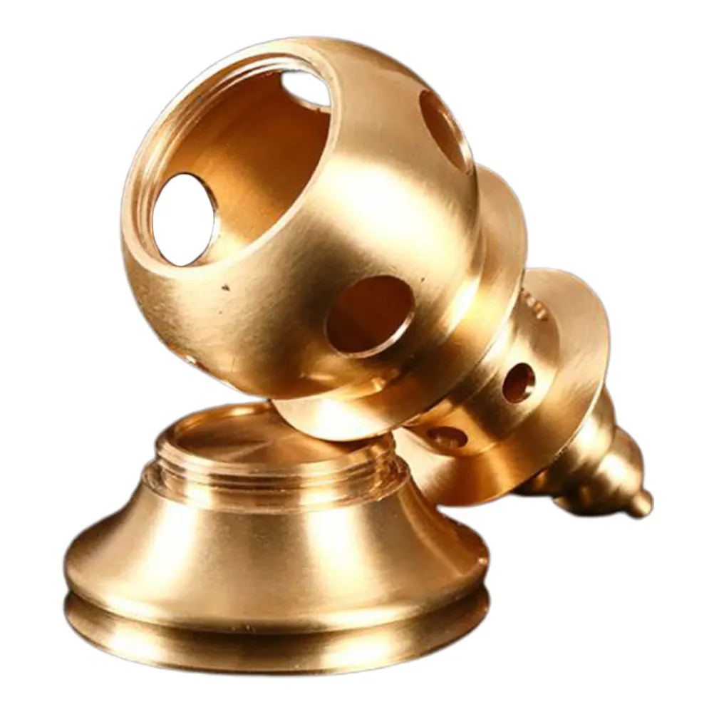 

Brass Aroma Burner Incense Burner Decor for Tea Room Restaurant Living Room Office Indoor Decorative Censer Crafts