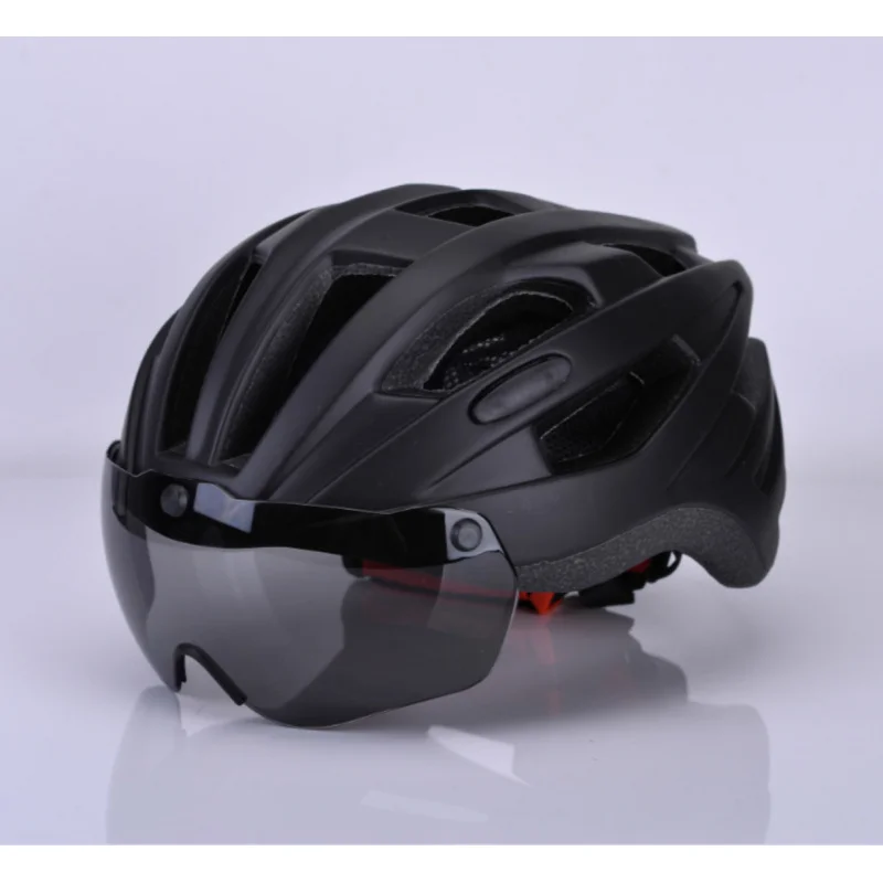 Magnetic Suction Goggles Bicycle Helmet Mountain Highway Riding Helmet Helmet Roller Skating Helmet Manufacturer