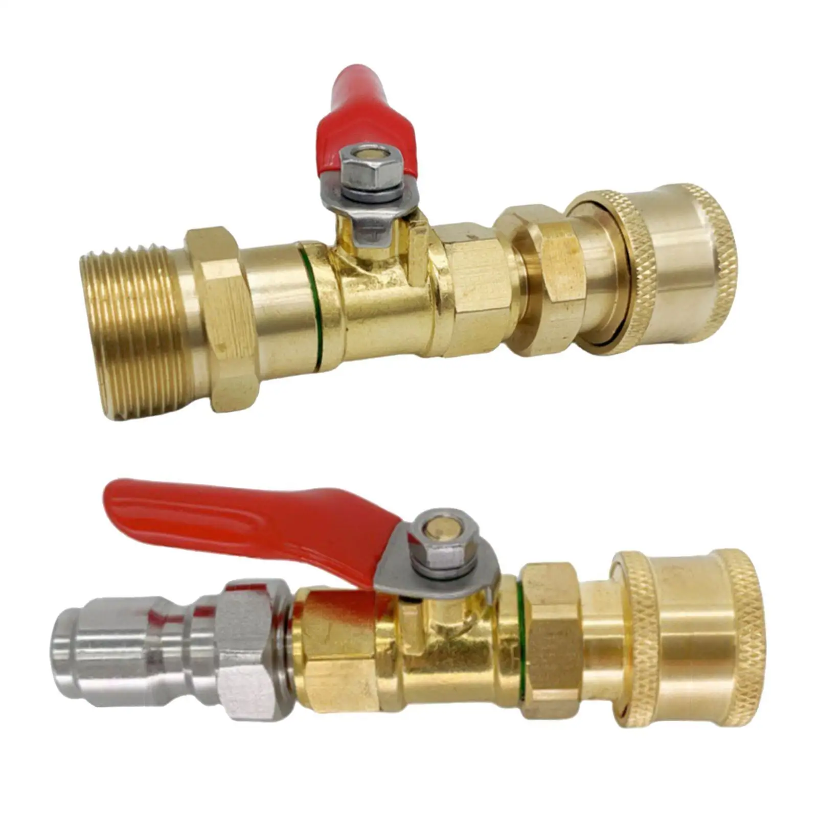 High Pressure Washer Ball Valve Kit Multipurpose Switch Accessories Quick
