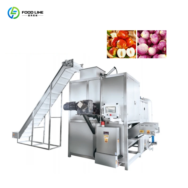 Stoomschiller voor aardappel Stoomschiller voor wortel en perzik Tomaat Stoomschiller Machine