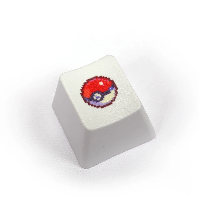 Pokémon Keycap Winkel Pixel Windkaart Anime Pikachu Charizard Blastoise Bulbasaur Poke Ball Pbt Creatief Mechanisch Toetsenbord