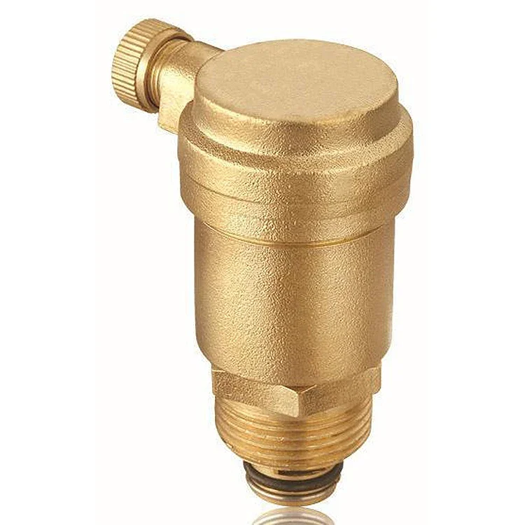 TF brass Air Release Valve Excavator Spare Parts 1/2''-1" Inch Brass Air Vent Exhaust Valve