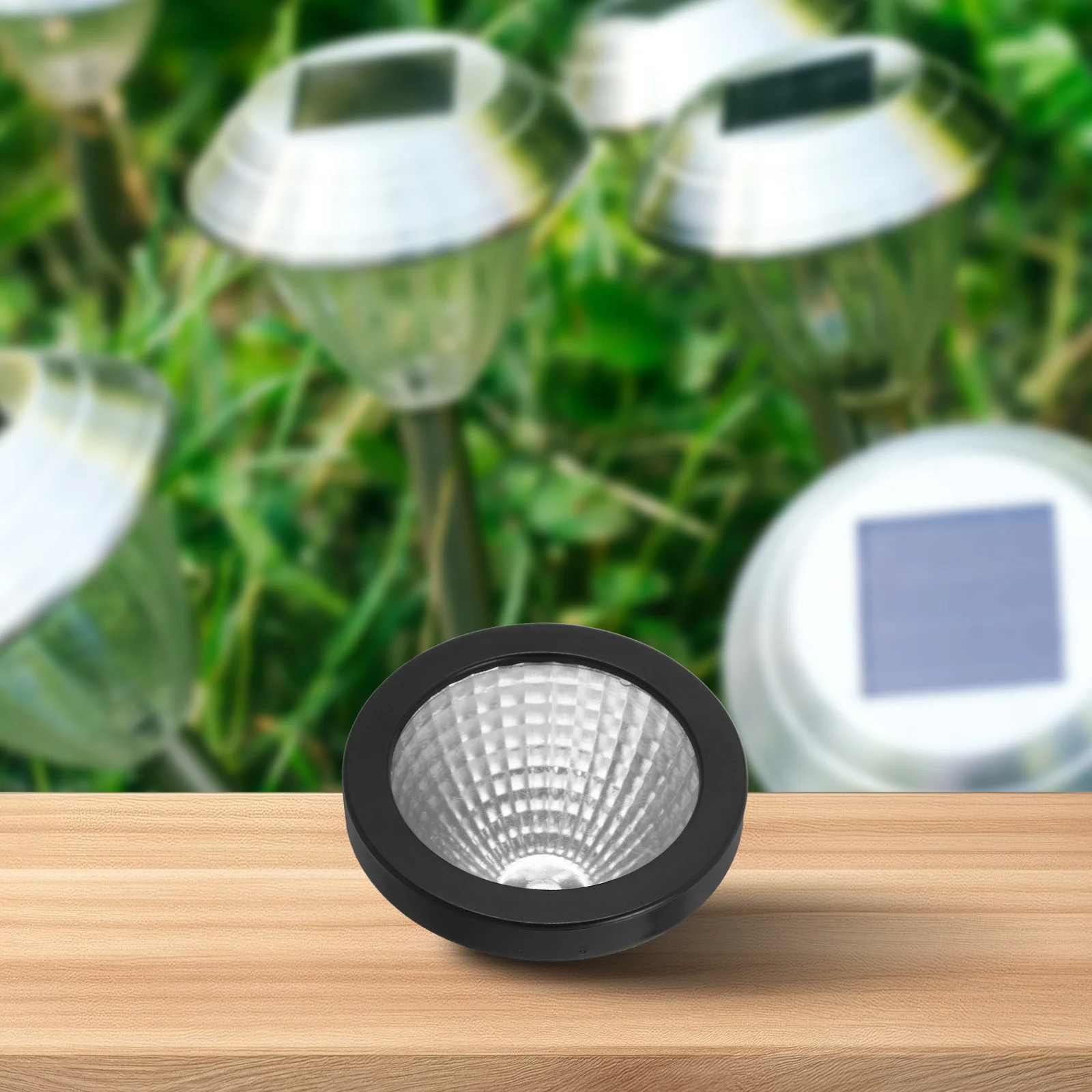 

50 шт. пластиковых защитных колпаков для солнечных светодиодных прожекторов, водонепроницаемые, для садовых статуй, декоративные светильники, аксессуары для газона и патио